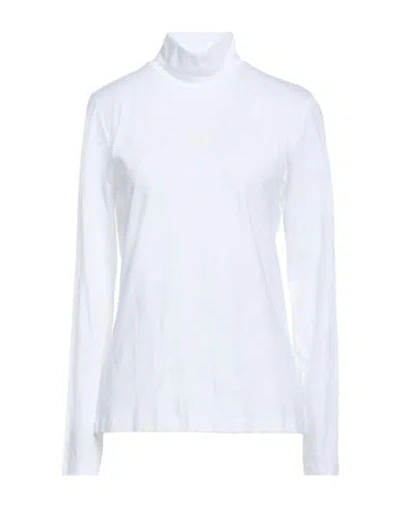 Karl Lagerfeld Woman T-shirt White Size L Cotton, Elastane