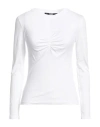 Karl Lagerfeld Woman T-shirt White Size Xs Cotton In White