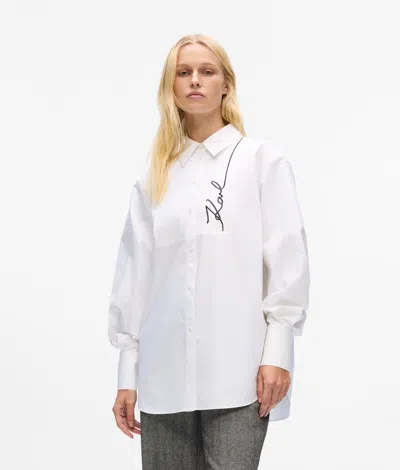 Karl Lagerfeld Woman In White