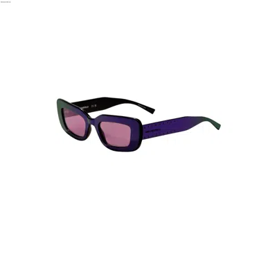 Karl Lagerfeld Women's 50mm Purple Sunglasses In Multi