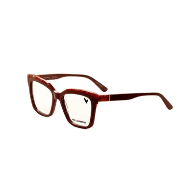Karl Lagerfeld Women's 52mm Pink Opticals In Transparent