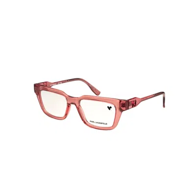 Karl Lagerfeld Women's 52mm Rose Opticals Kl6152-610 In Multi