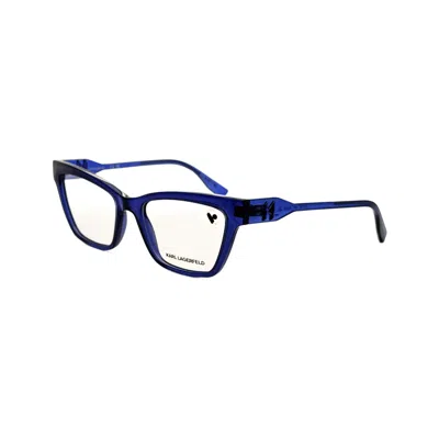 Karl Lagerfeld Women's 53 Mm Blue Opticals