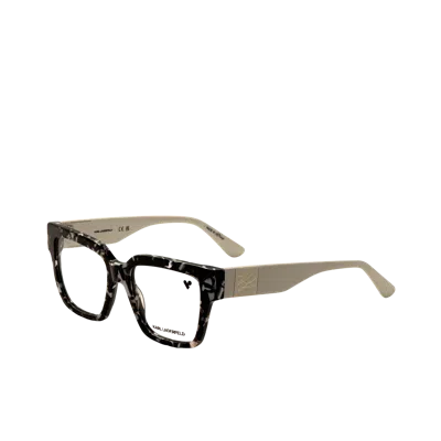 Karl Lagerfeld Women's 53mm Marble Black Eyeglasses Kl6196-016-53 In Multi
