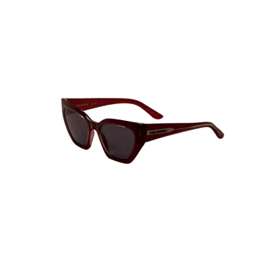 Karl Lagerfeld Women's 54mm Red Sunglasses In Multi