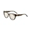 Karl Lagerfeld Women's 54mm Textured Grey Opticals Kl6133-062