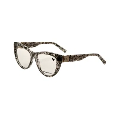 Karl Lagerfeld Women's 54mm Textured Grey Opticals Kl6133-062 In Multi