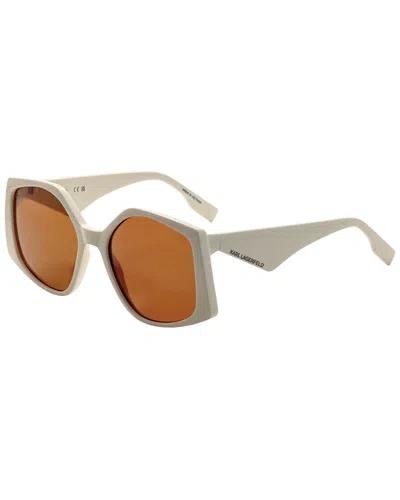 Karl Lagerfeld Women's 55mm Sunglasses In Red