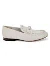 Karl Lagerfeld Women's Avah Studded Faux Pearl Loafers In Soft White