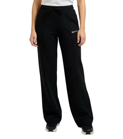 Karl Lagerfeld Black Relaxed Drawstring Pants