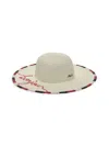 Karl Lagerfeld Women's Bonjour Logo Sunhat