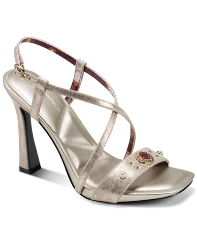 Karl Lagerfeld Women's Caely Strappy Sandals In Neutral