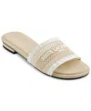 Karl Lagerfeld Cairra Slide Sandal In Dusty Nude