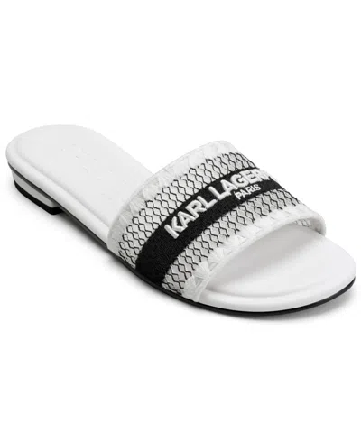 KARL LAGERFELD WOMEN'S CAIRRA FLAT SANDALS
