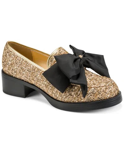 Karl Lagerfeld Women's Camilia Bow Slip-on Loafers In Multi