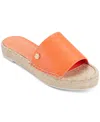 Karl Lagerfeld Carsten Slide Sandal In Apricot