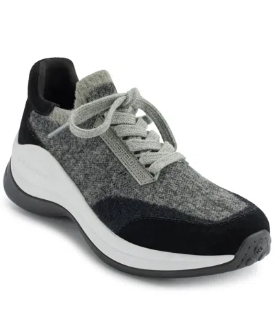 Karl Lagerfeld Women's Carsyn Lace Up Sneakers In Grey,black