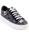 Karl Lagerfeld Paris Cate Pins Platform Sneaker In Multi