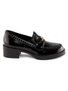 Karl Lagerfeld Paris Cenella Block Heel Loafer In Black