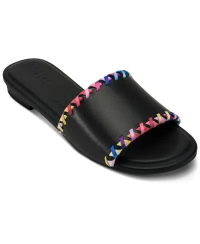 Karl Lagerfeld Women's Cenie Flat Slide