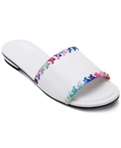 Karl Lagerfeld Women's Cenie Flat Slide