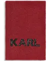 Karl Lagerfeld Women's C'est La Vie Scarf In Red