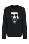 Karl Lagerfeld Ikonik Karl Sweatshirt In Black