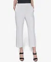 Karl Lagerfeld Women's Cropped Wide-leg Mid-rise Pants