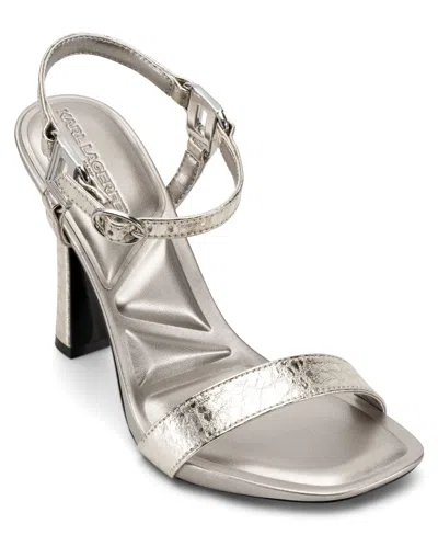 Karl Lagerfeld Women's Cybil Ankle Strap Sandal