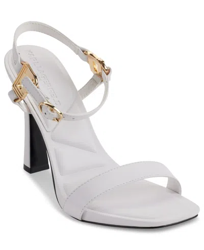Karl Lagerfeld Women's Cybil High-heel Sandals In Bright White