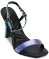 Karl Lagerfeld Paris Cybil Ankle Strap Sandal In Multi