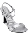 Karl Lagerfeld Women's Cybil High-heel Sandals In Silver