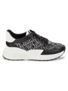 Karl Lagerfeld Women's Dallas Logo Chunky Sneakers In Black White