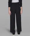 Karl Lagerfeld Women's Embellished Pull-on Pants In Black