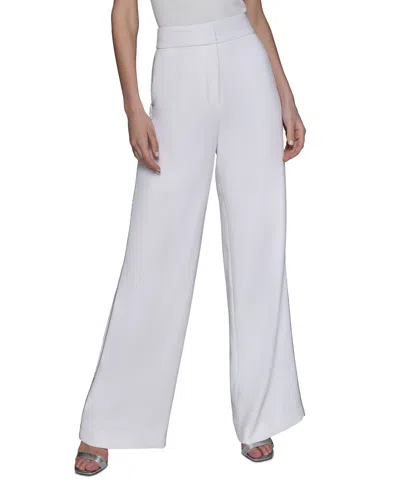 Karl Lagerfeld Women's Embellished-side-seam Pants