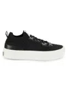 Karl Lagerfeld Women's Gabby Mesh Low Top Sneakers In Black
