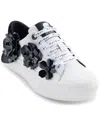 Karl Lagerfeld Paris Georgia Sneaker In Bright White,black