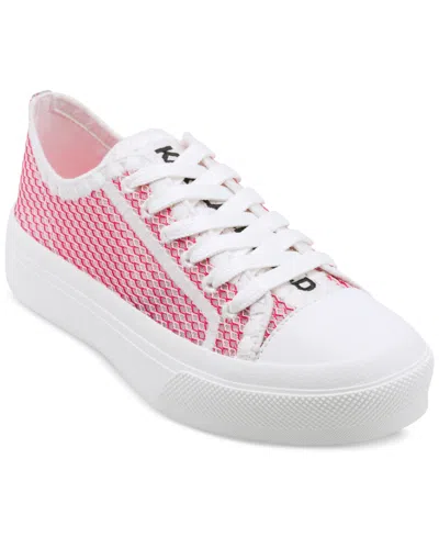 Karl Lagerfeld Women's Giddeon Sneakers In Teaberry Pink