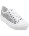Karl Lagerfeld Women's Giddeon Sneakers In White,black