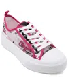 Karl Lagerfeld Women's Gilianne Lace-up Sneakers In Muti,bright White