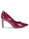 Karl Lagerfeld Women's Glora 75mm Leather Pumps