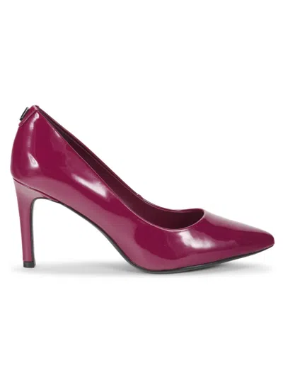 Karl Lagerfeld Women's Glora 75mm Leather Pumps