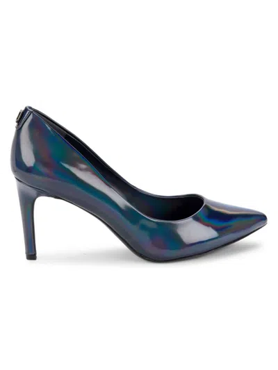 Karl Lagerfeld Women's Glora Point Toe Pumps In Blue