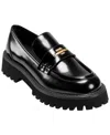 Karl Lagerfeld Paris Cenella Block Heel Loafer In Black