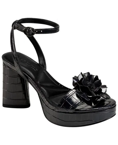 Karl Lagerfeld Women's Haden Peep Toe Sandals In Black