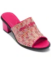 Karl Lagerfeld Paris Harford Sandal In Teaberry