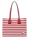 Karl Lagerfeld Ikon Nylon Square Tote In White