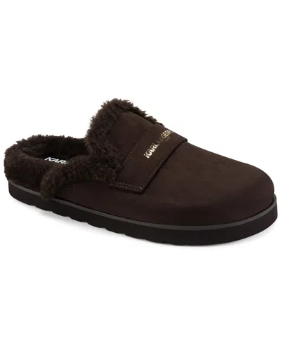 Karl Lagerfeld Women's Illaria Slip-on Flat Clogs In Brown