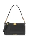 Karl Lagerfeld Women's Ivette Leather Shoulder Bag In Black