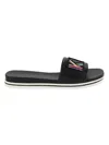 Karl Lagerfeld Jaxine Slide Sandal In Black